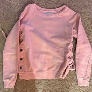 Sincerely Jules Pink Button-Detail Sweater